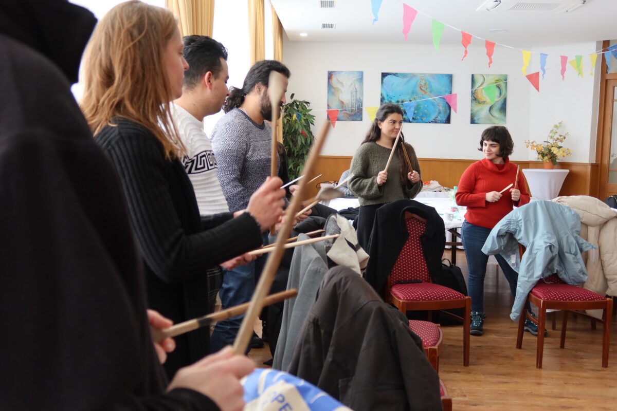 Educational activity at the Songs for Change Training of Trainers in Slovakia