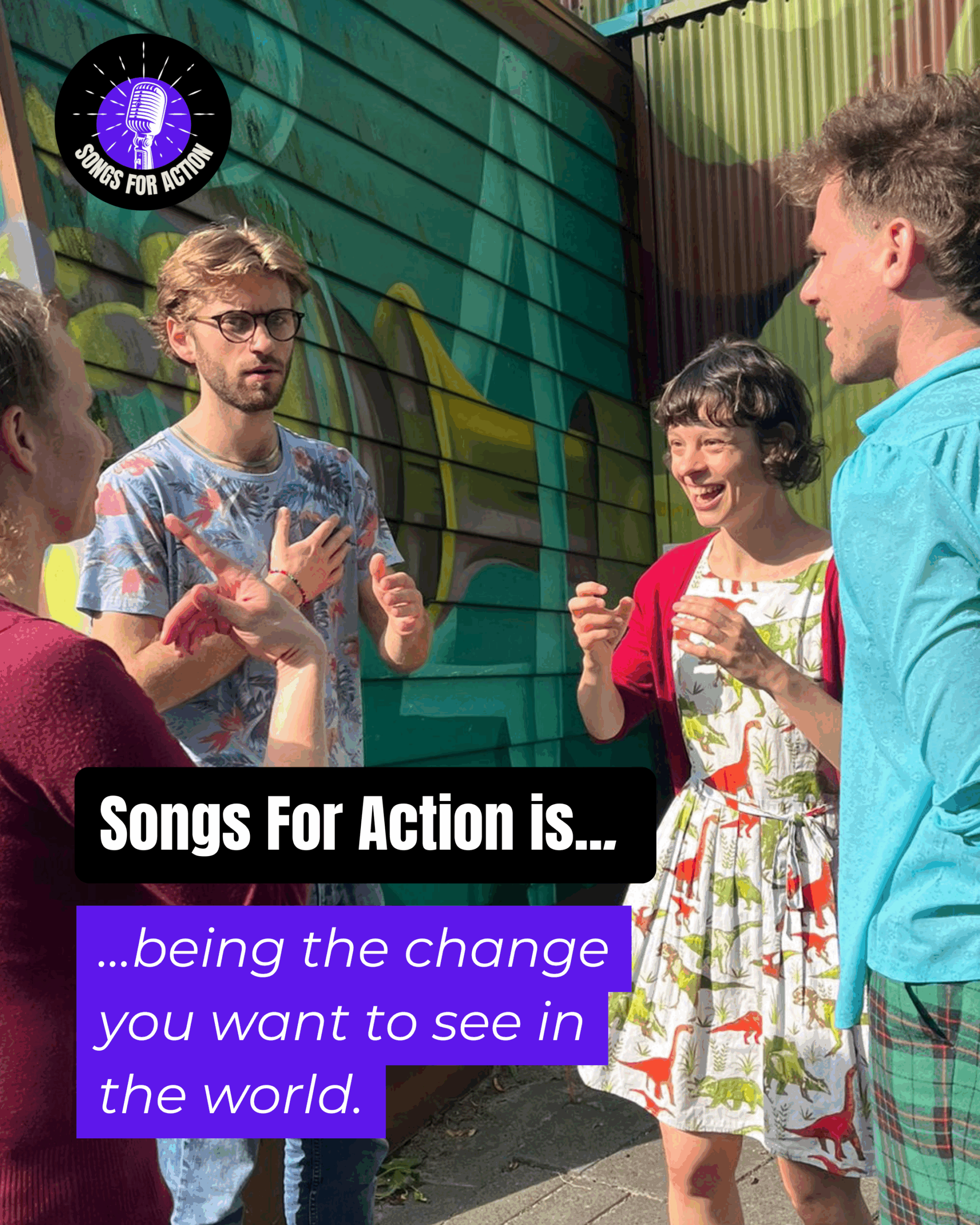 Songs For Action Quote
