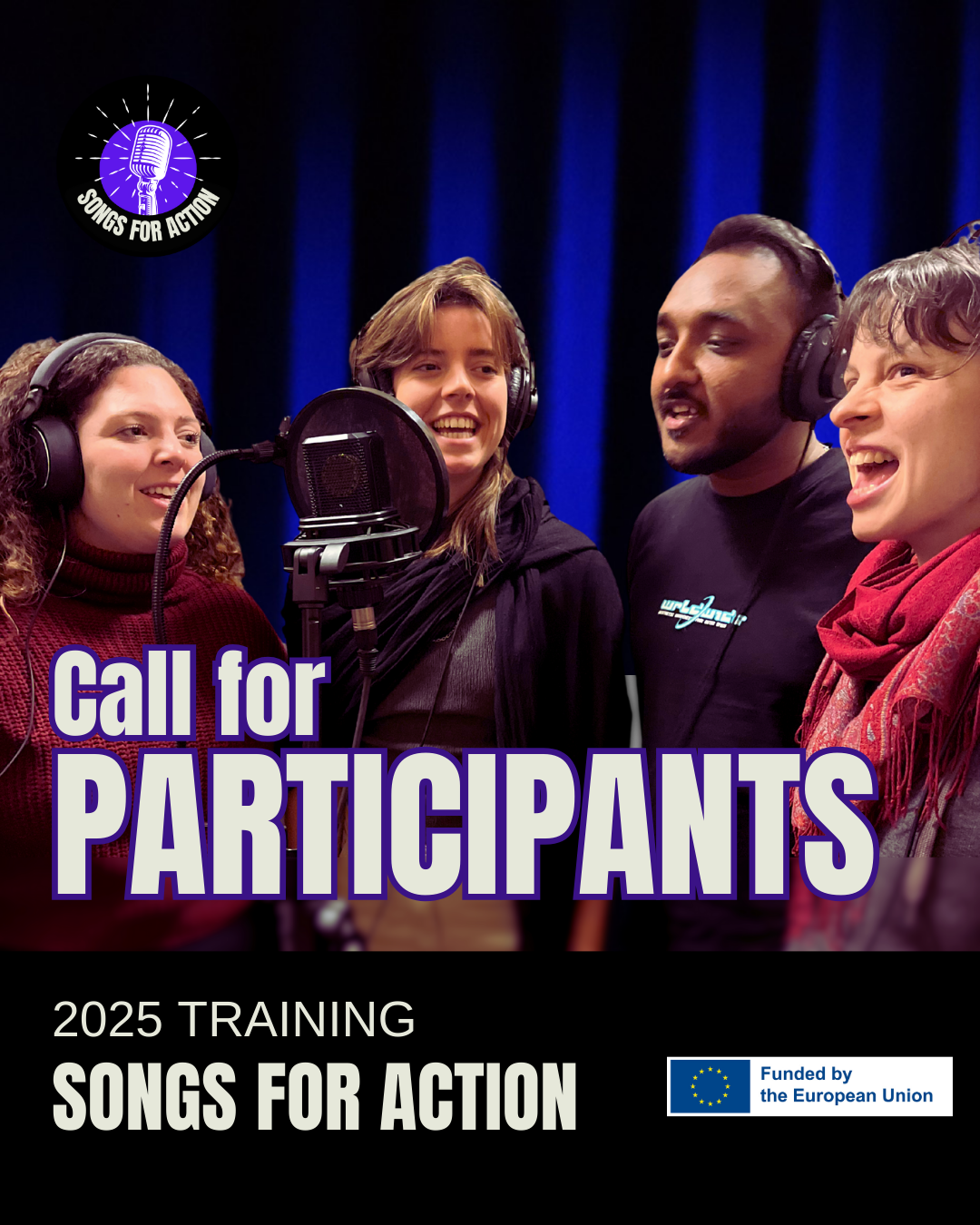 Songs For Action 2025 - Call For Participants - Social Media